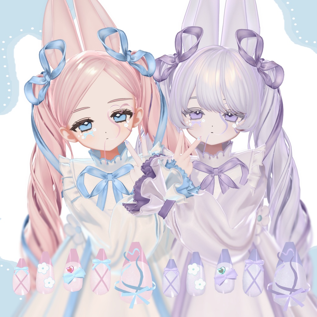 Balletcore Ribbon Set【MA対応】