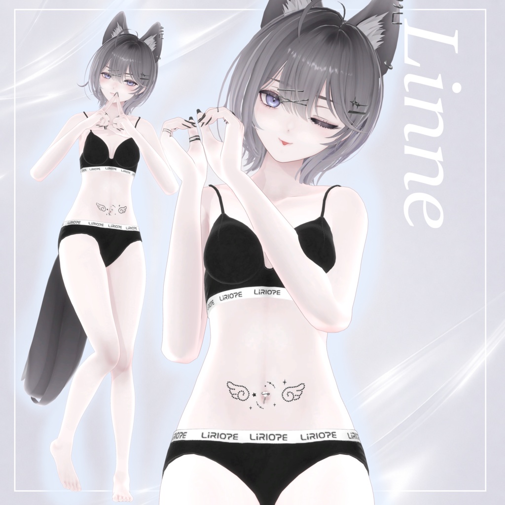 【sale】angel piercing໒꒱· ゚【9アバター対応】
