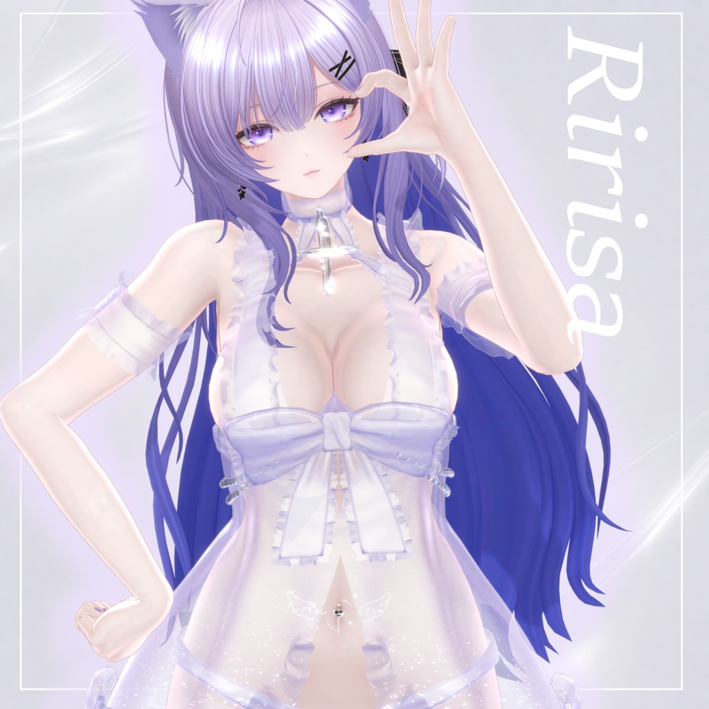 angel piercing໒꒱· ゚【9アバター対応】