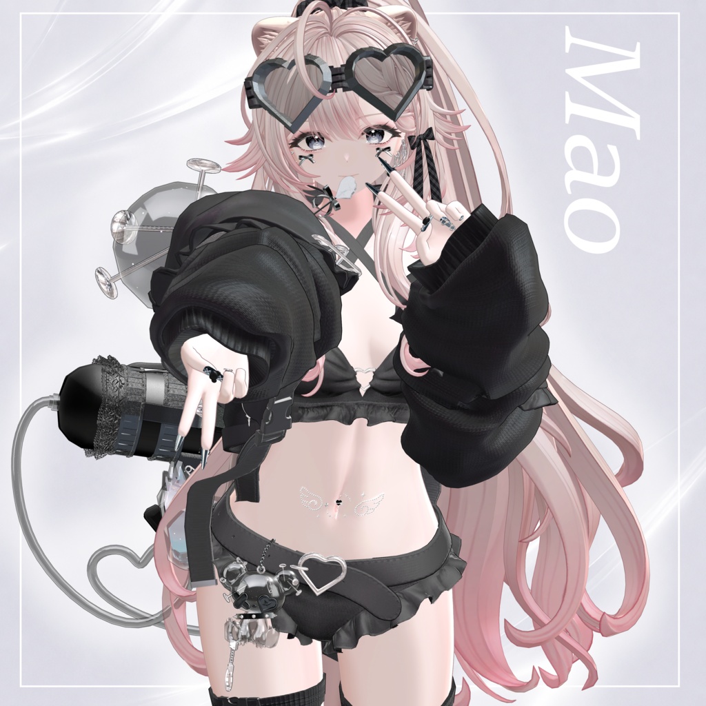 【sale】angel piercing໒꒱· ゚【9アバター対応】
