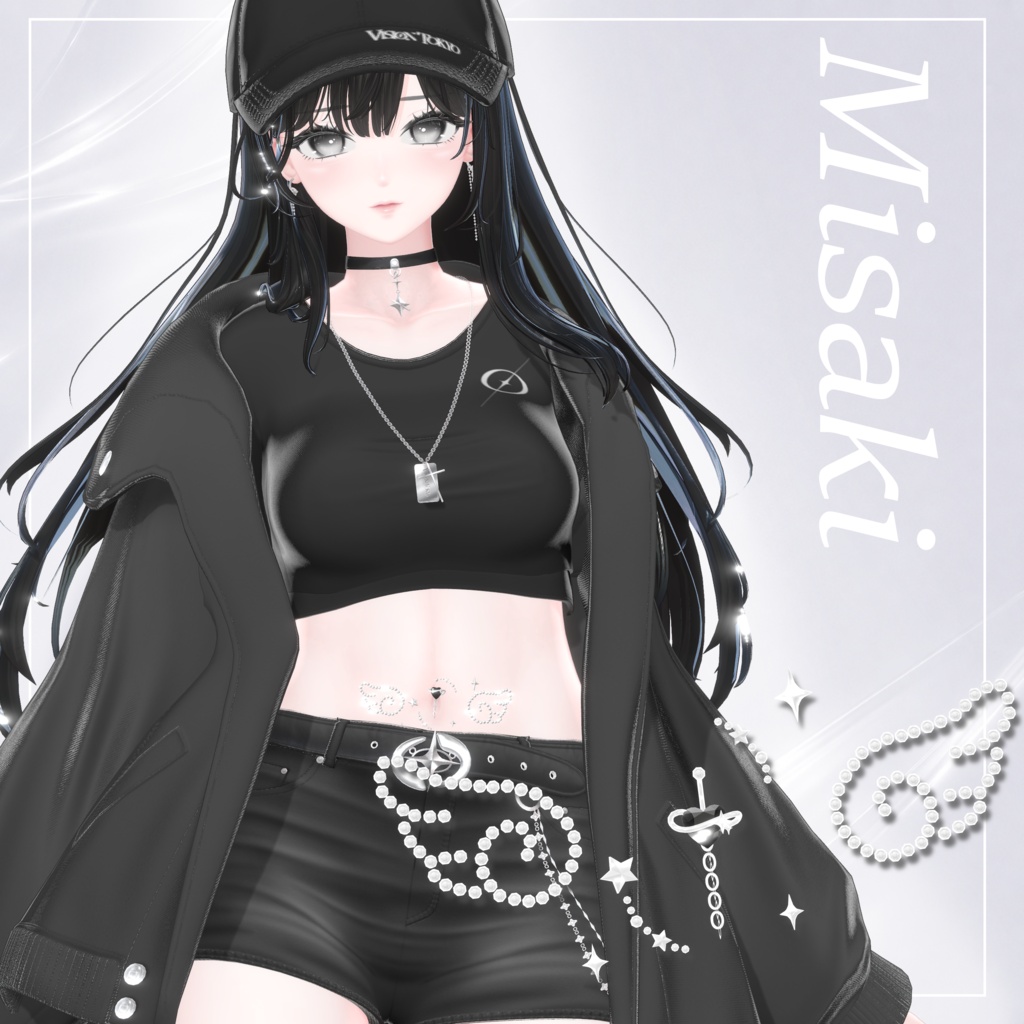 angel piercing໒꒱· ゚【9アバター対応】
