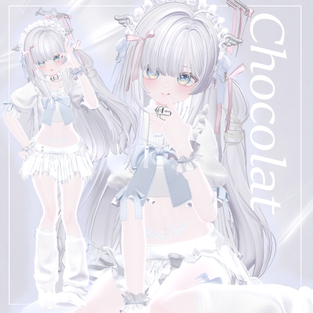 【sale】angel piercing໒꒱· ゚【9アバター対応】