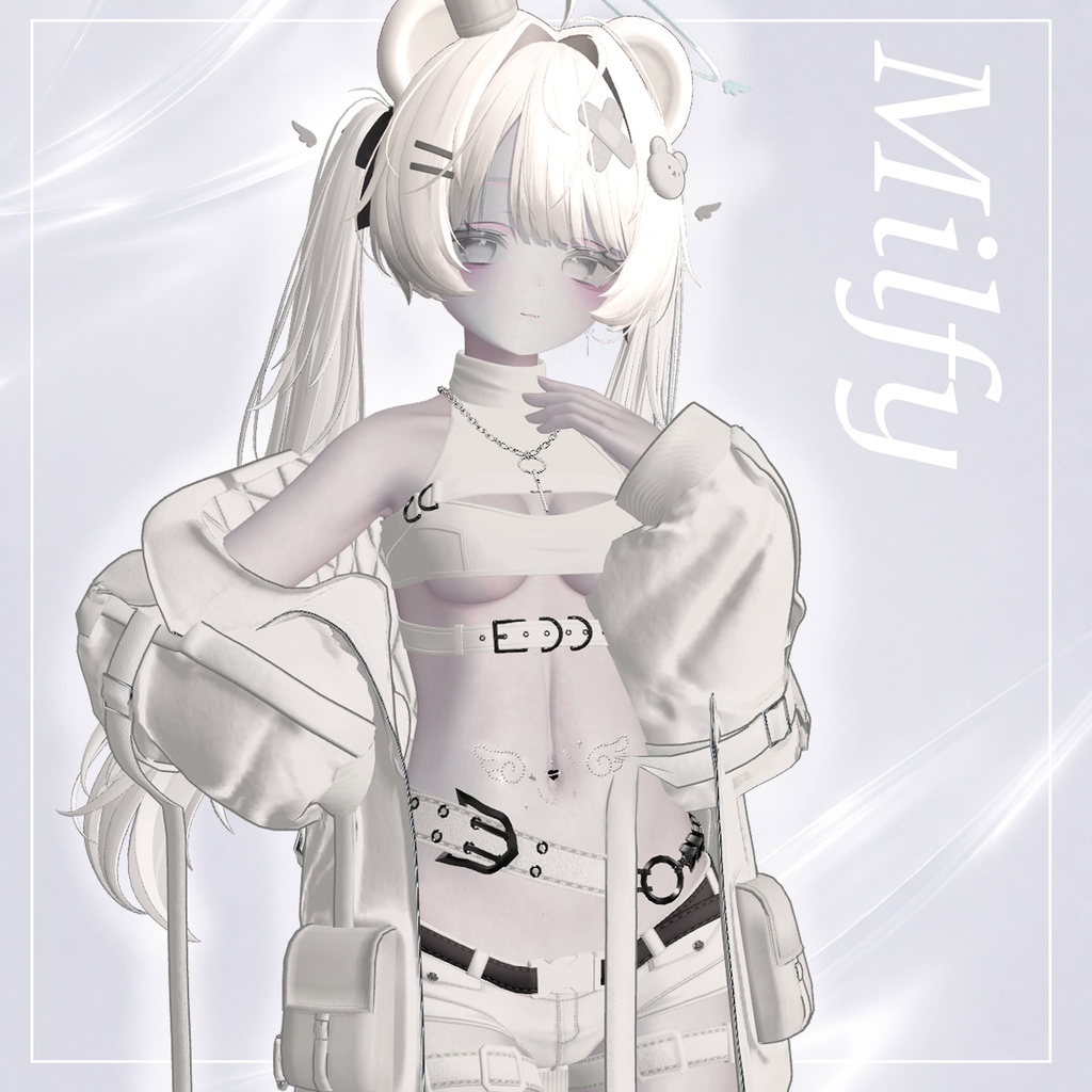 【sale】angel piercing໒꒱· ゚【9アバター対応】