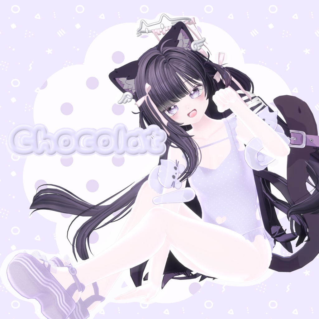 【sale】にゃんねこすいみんぐ【6アバター対応】