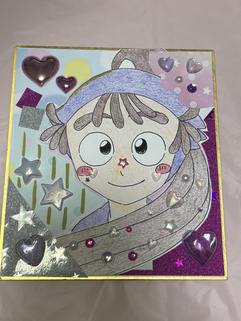 きらきら色紙　尾浜勘右衛門