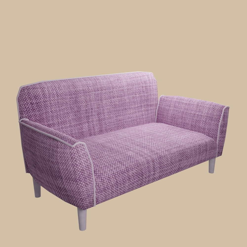 ソファーとテーブルの3色セット