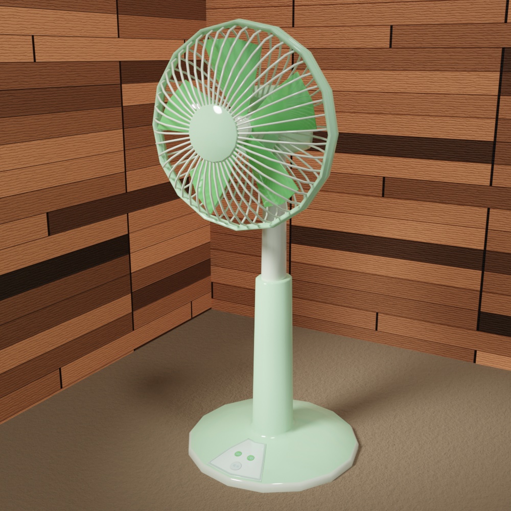 扇風機(せんぷうき)3色セット