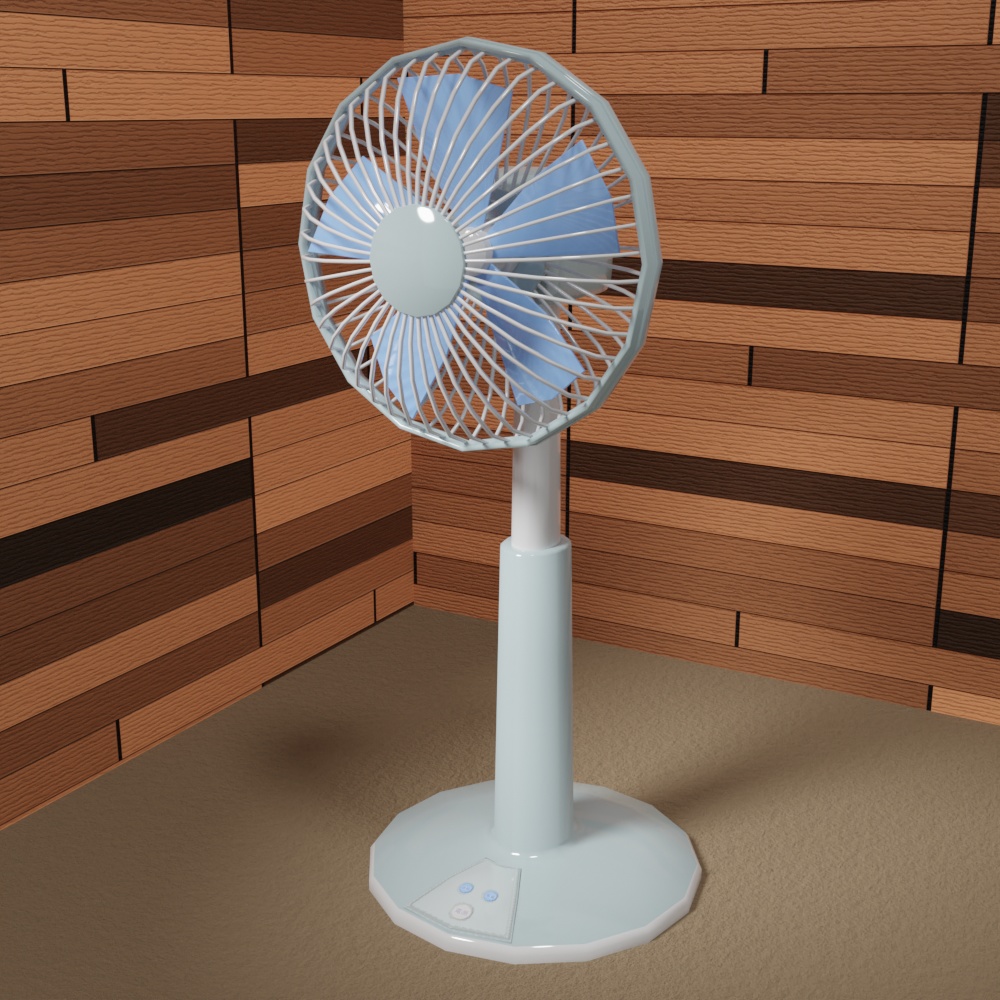 扇風機(せんぷうき)3色セット