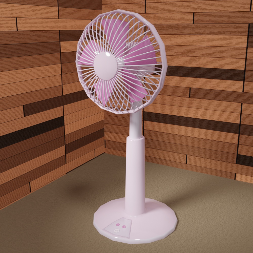 扇風機(せんぷうき)3色セット