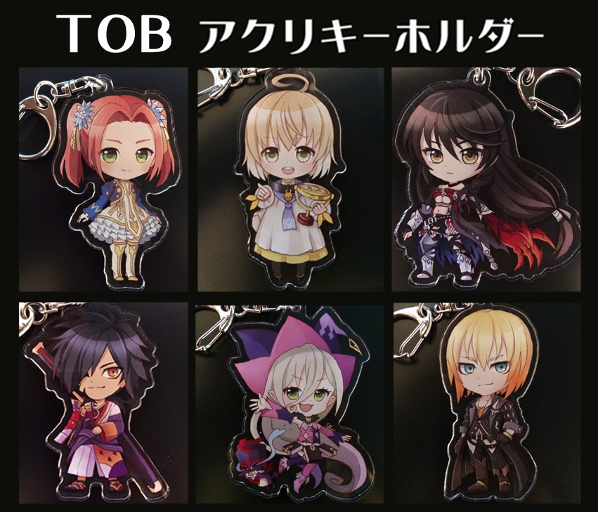 TOB アクリルキーホルダー