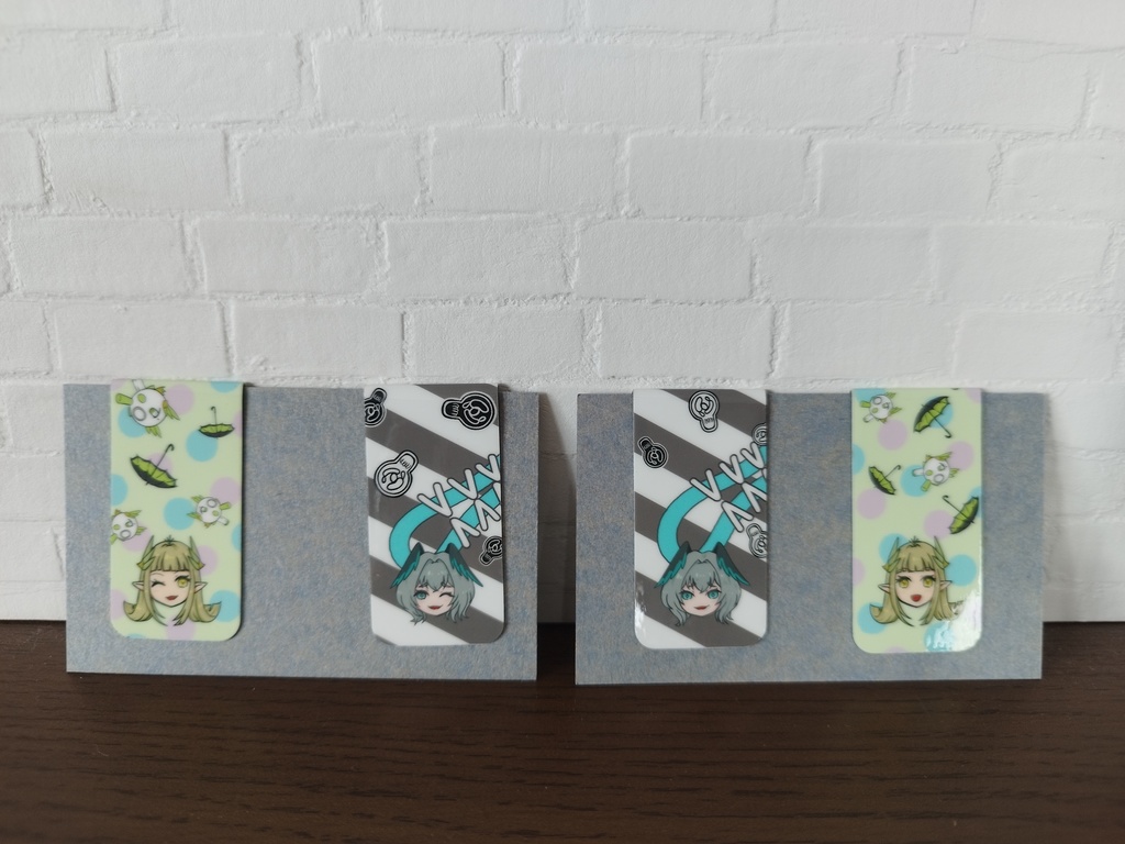 アークナイツ【ホルハイヤ】&【ミュルジス】マグネット栞