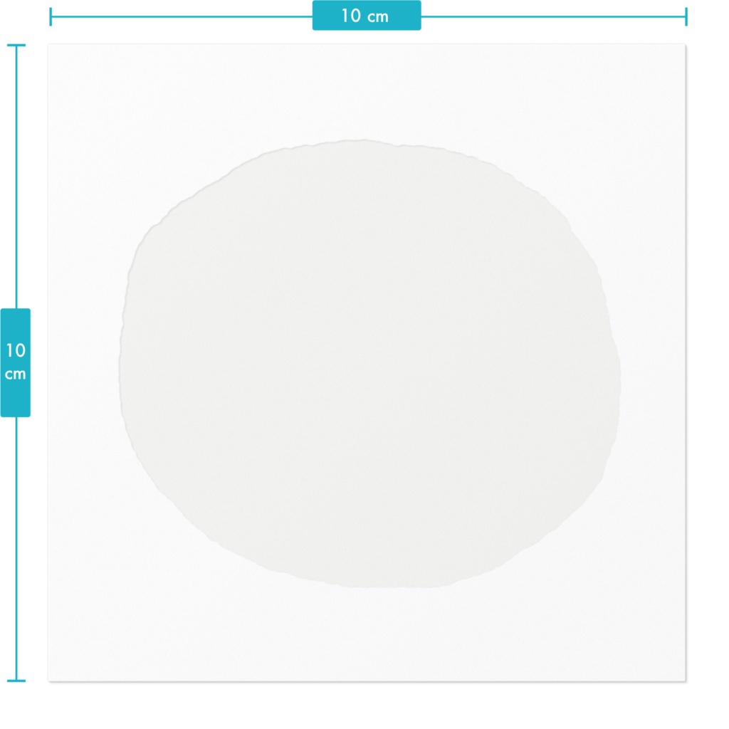 シラツノミミ ステッカー(寝そべり)