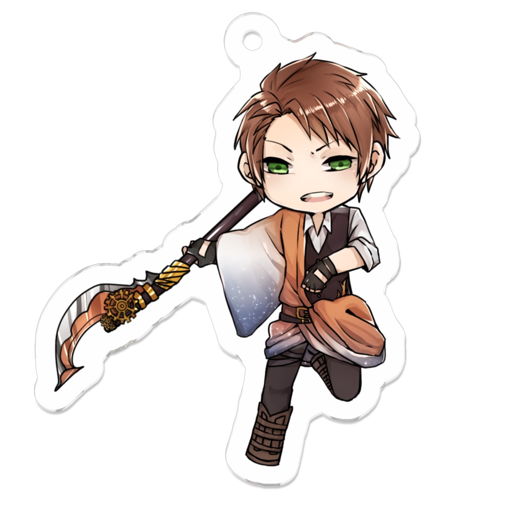 【文アル】佐藤春夫アクリルキーホルダー