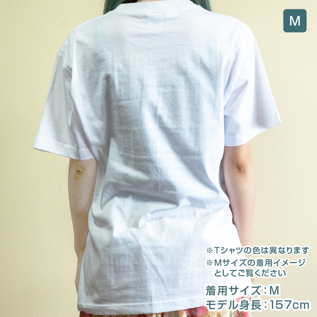 バンギャのヘドバン気分を日常で味わえるTシャツ(ブラック)