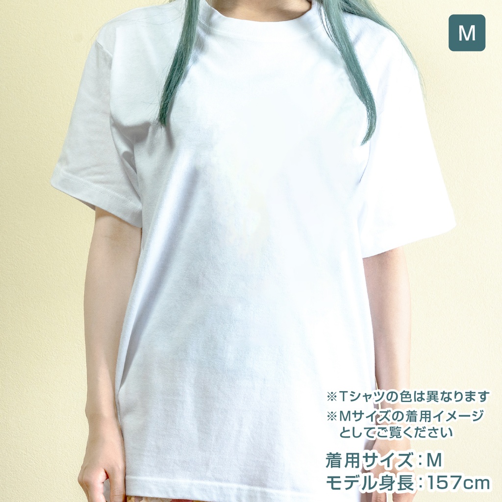 バンギャのヘドバン気分を日常で味わえるTシャツ(ブラック)