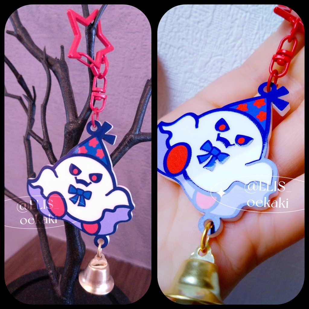鐘が鳴る♪アクリルキーホルダー