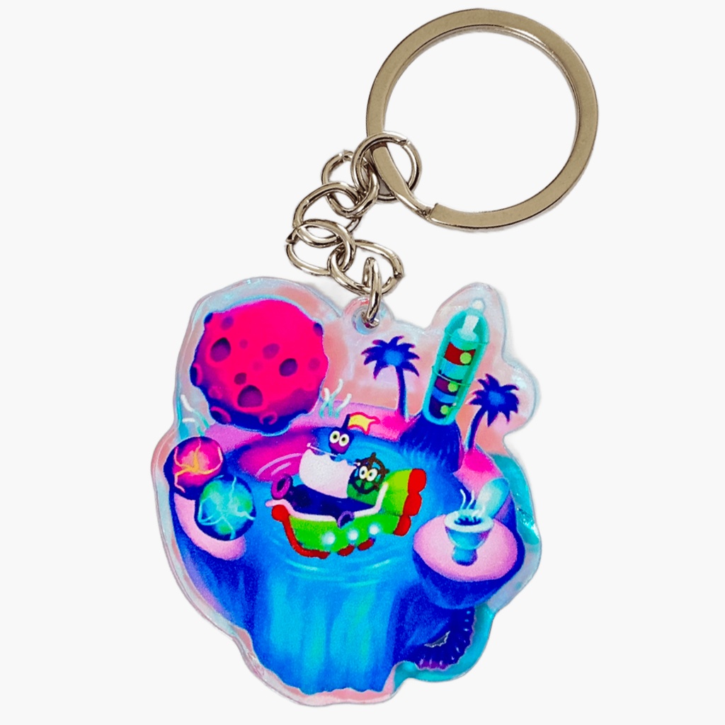 ガレオン・ギャラクシー オーロラ水面アクキー