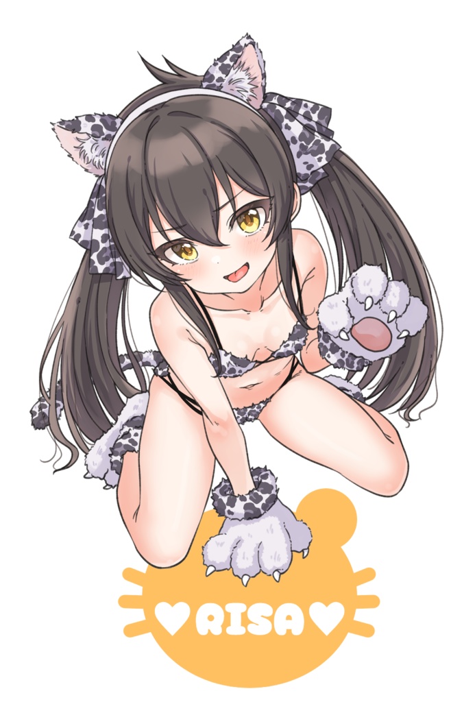 お座りアニマルアクスタ(梨沙)