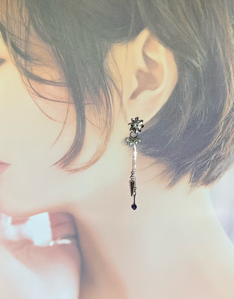 【ツイステ】ゴーストマリッジ イデアイメージピアス