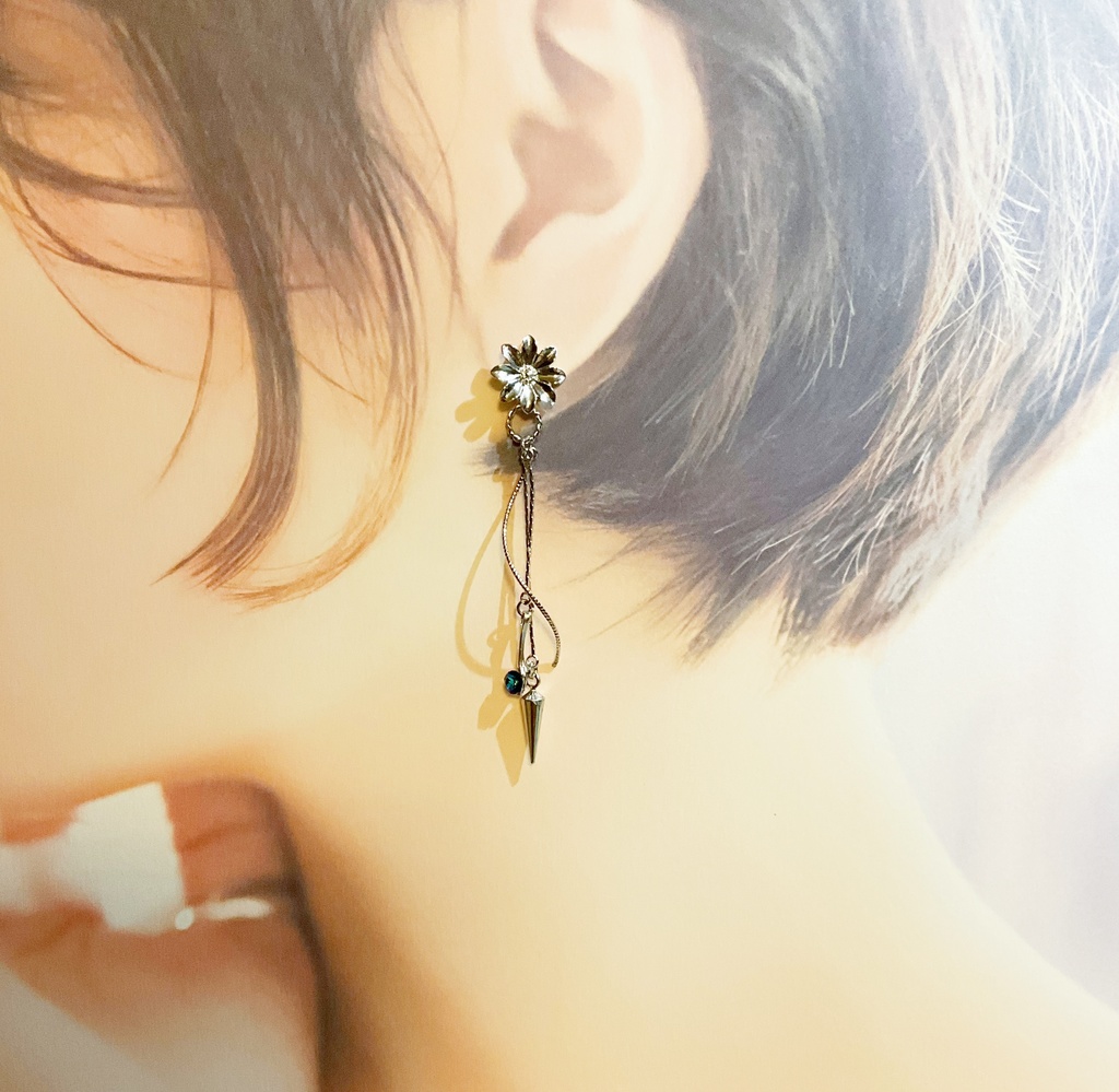 【ツイステ】ゴーストマリッジ イデアイメージピアス