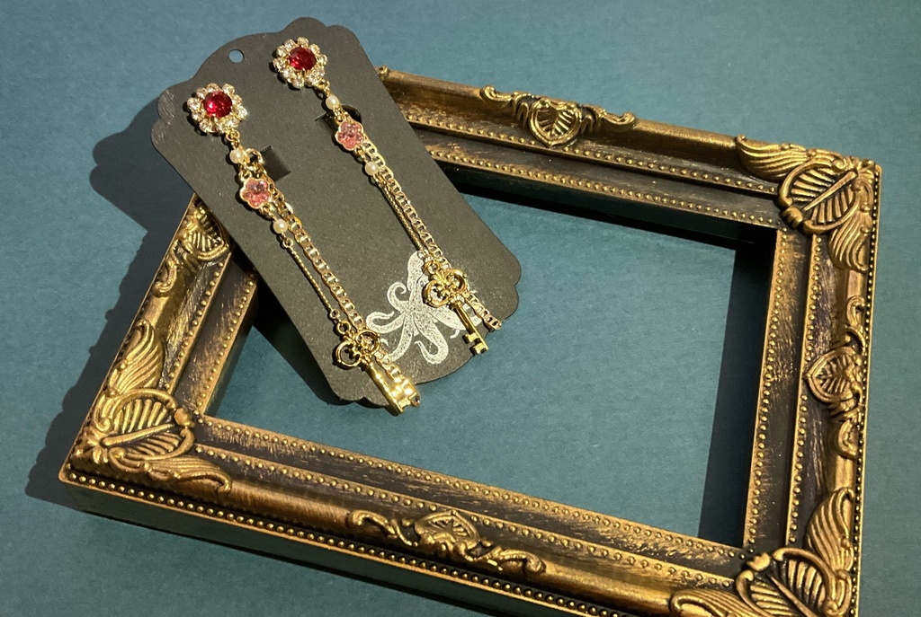 【ツイステ】ブレイジング・ジュエル イメージ イヤリング