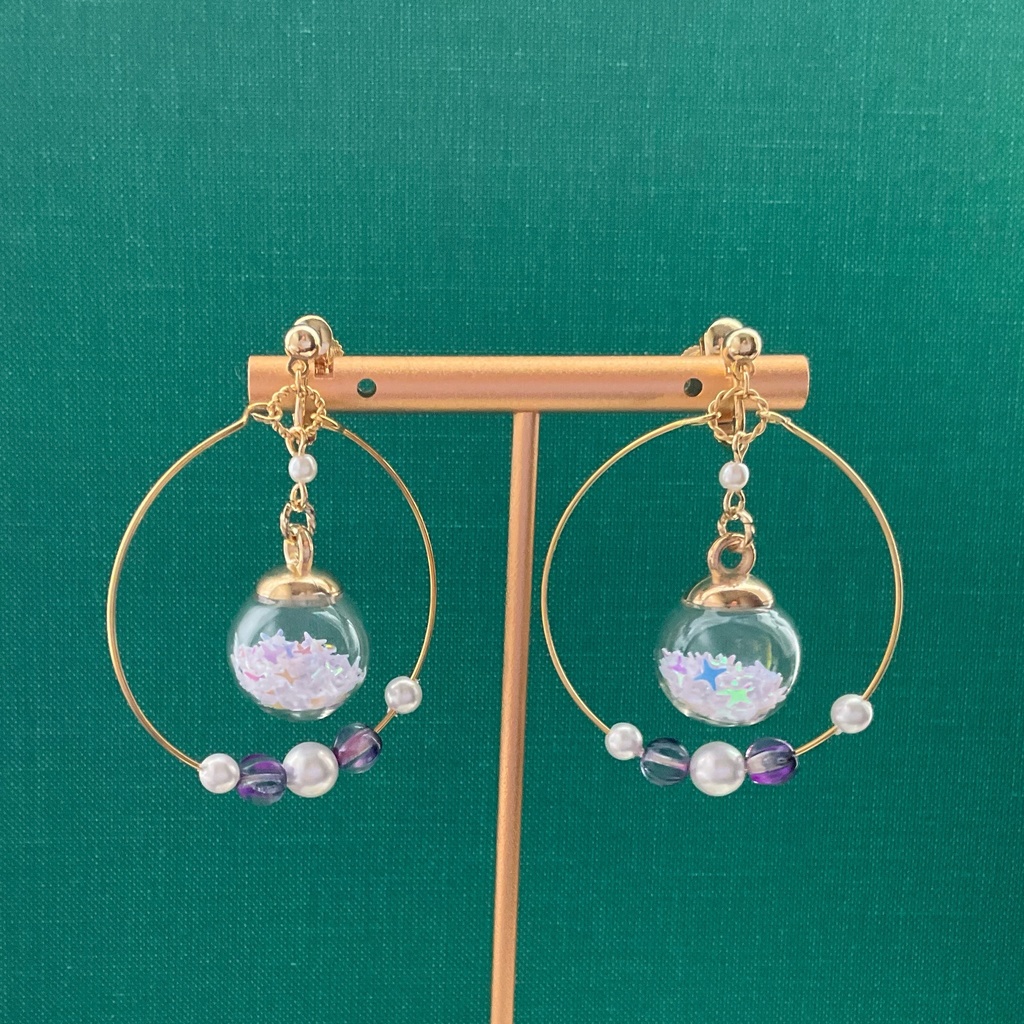 【ツイステ】星のかけらイメージイヤリング