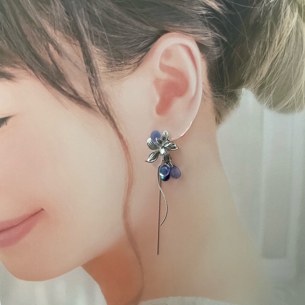 【ツイステ】イデア・アズール　ブートニアイメージ　イヤーアクセサリー　