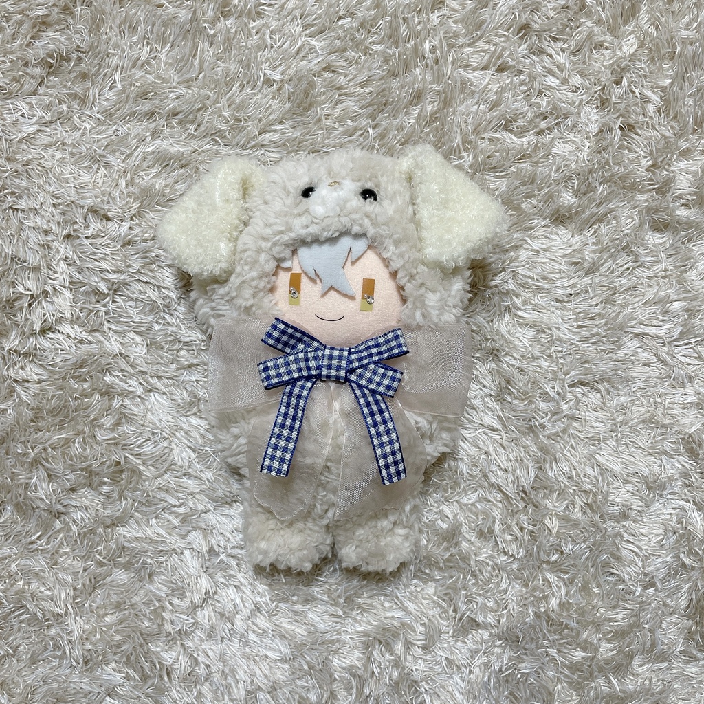 おれみみわんこ 🐶 light beige×くりいむ！ コスマス着ぐるみ