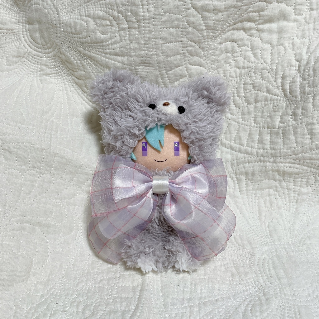 くま 🧸 むらさき！ コスマス着ぐるみ