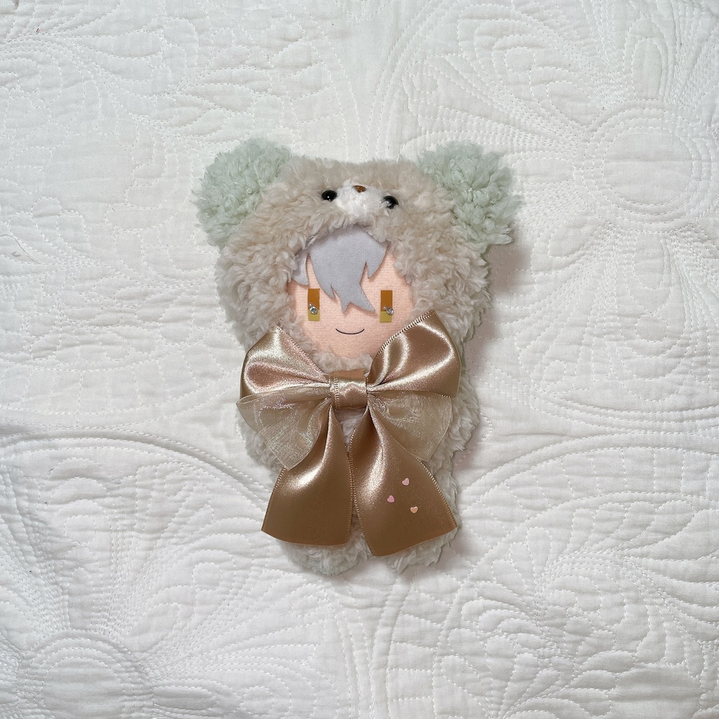 くま 🧸 light beige × みどり！コスマス着ぐるみ