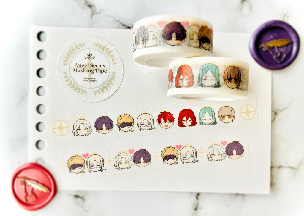 天使創作 マスキングテープ(全2種)