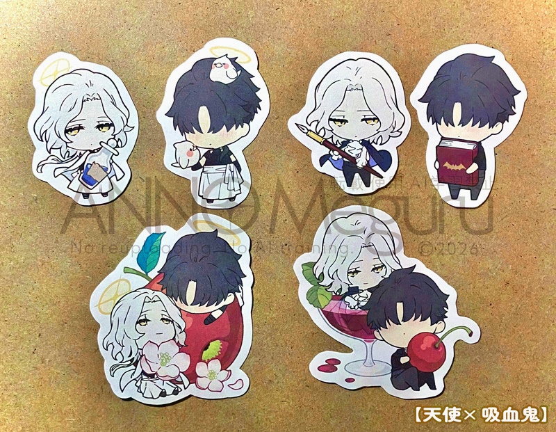 天使創作 フレークシール(全2種)