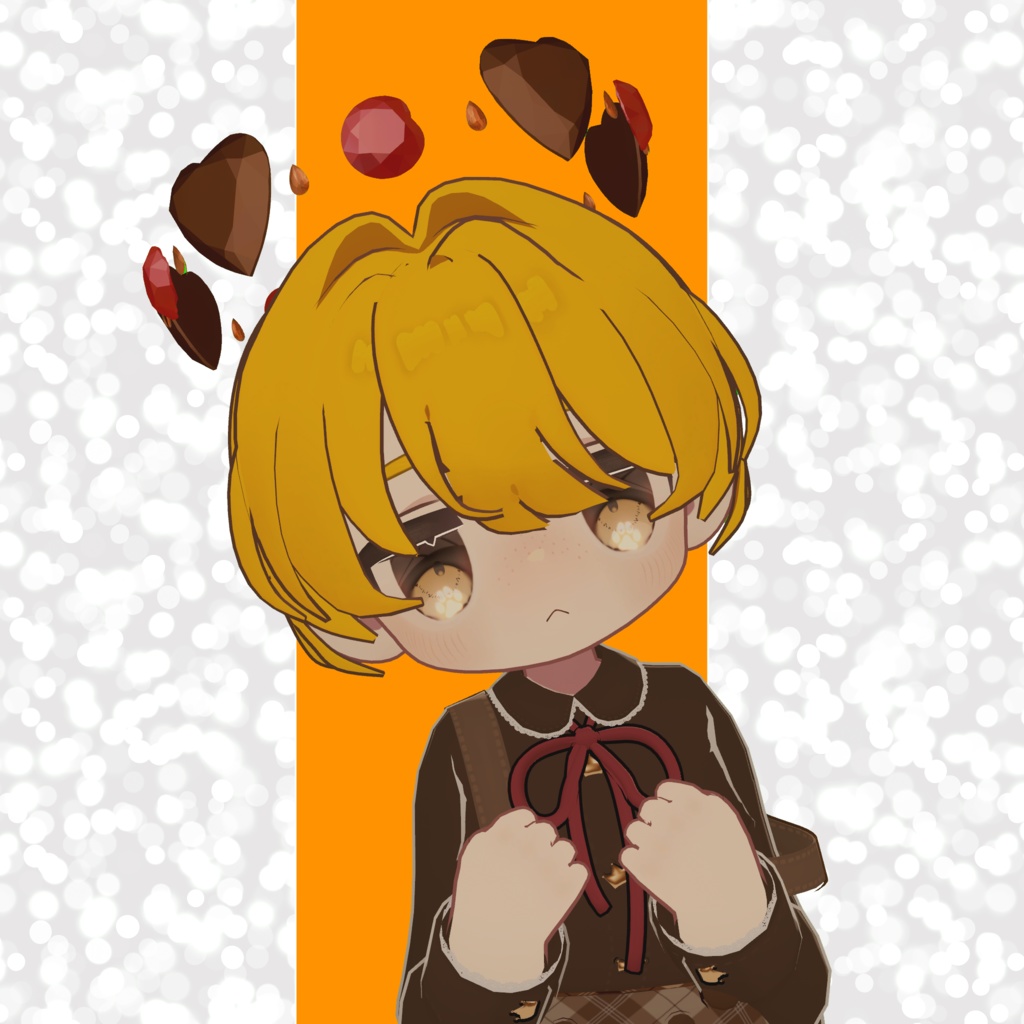 【MA対応/ショッパー無料】バレンタインヘイロー【VRChat】