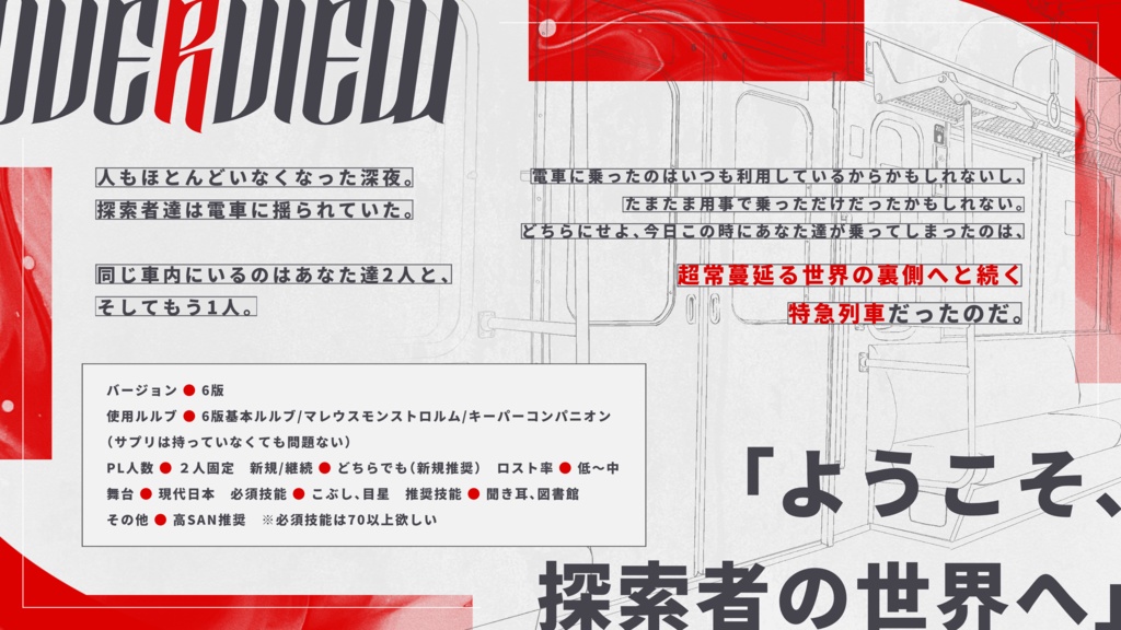 CoCシナリオ「TRⅡGGER」SPLL:E199485