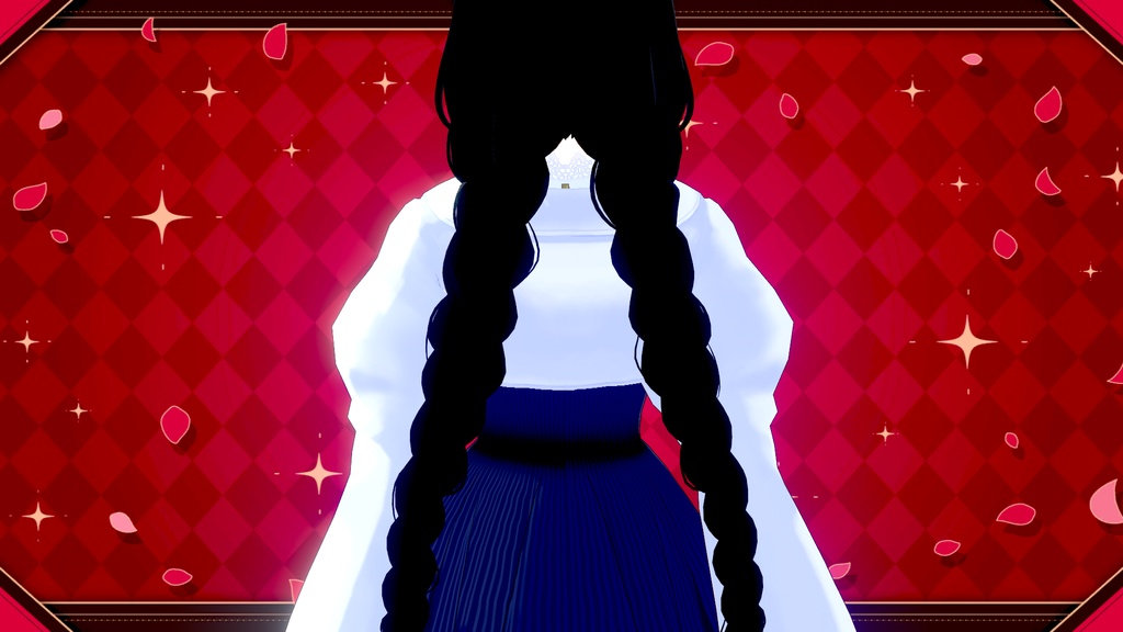 【Free/無料版】【VRoid用】ノースリーブワンピース/sleeveless dress