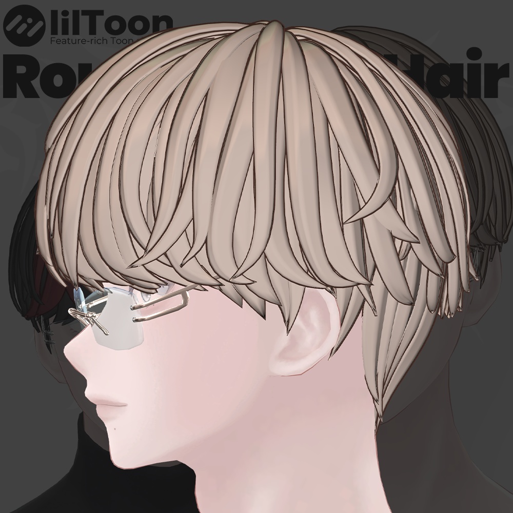 【水瀬 Minase】ラフマッシュヘア【VRC想定】