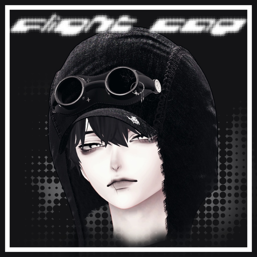 アニメーション付き✦Casual Flight Cap✦ 【VRChat】