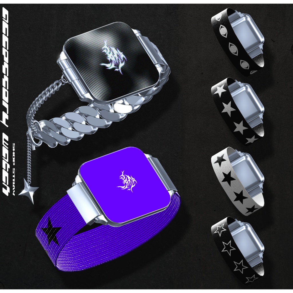 アニメーション付き✦Accessory Watch✦【VRChat】