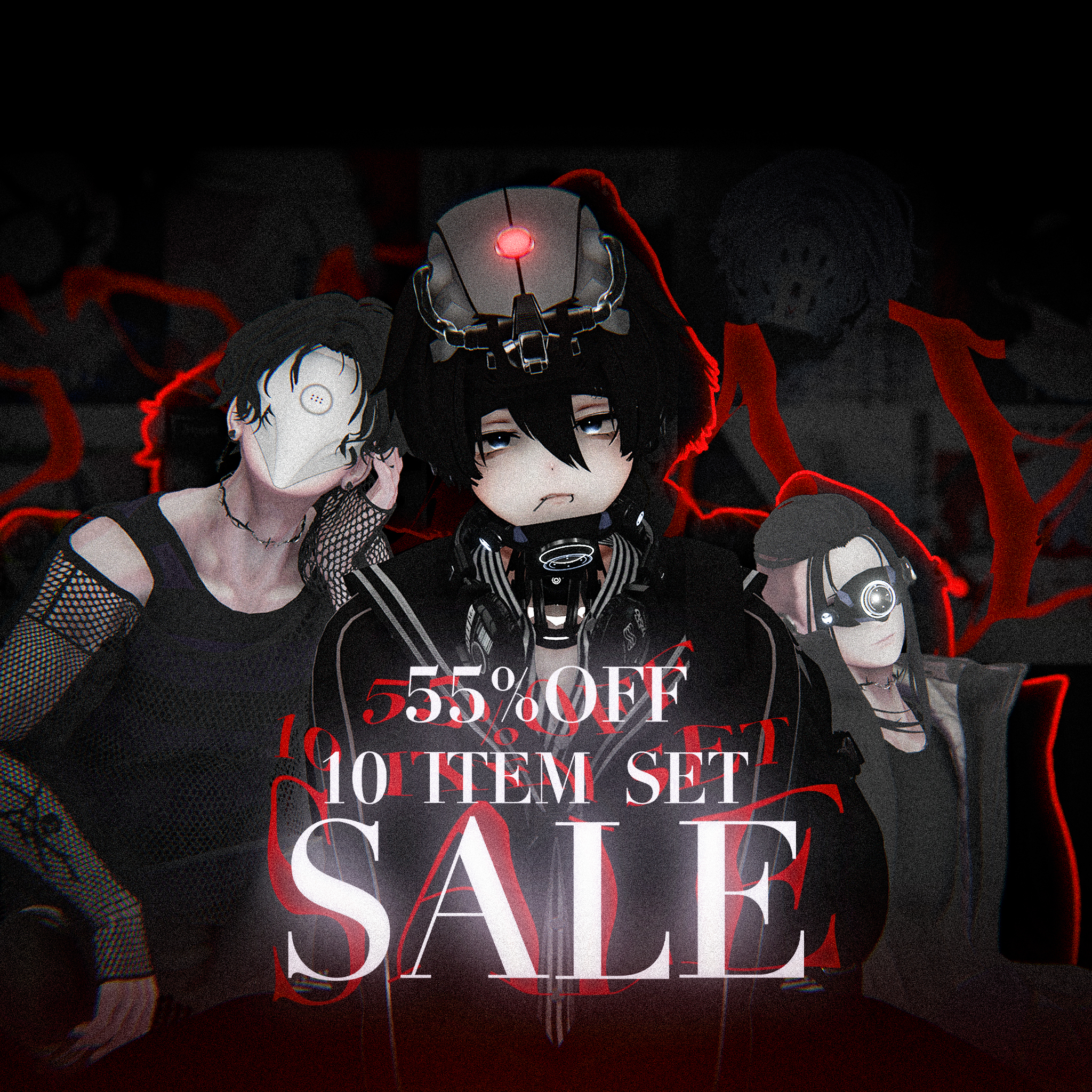 55%OFF SALE PACK (10商品) 【Halloween限定】