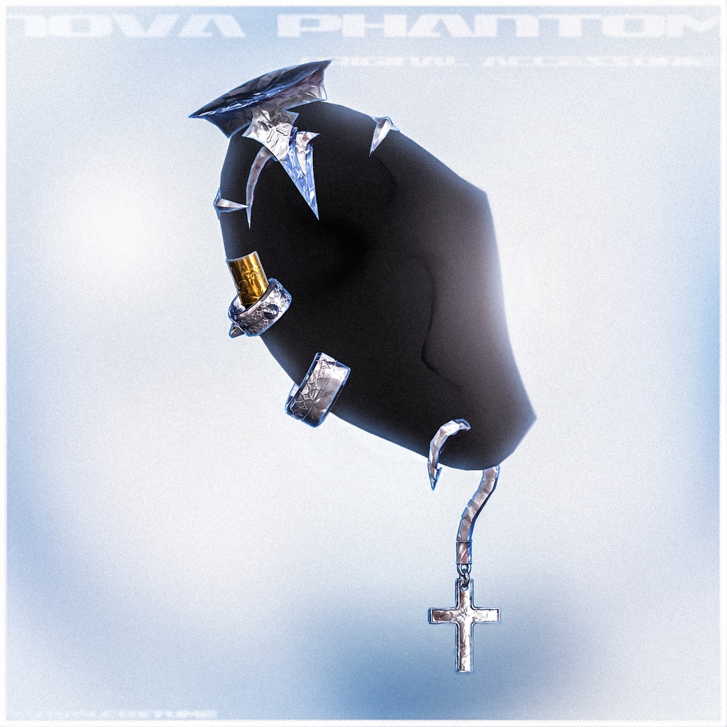 【LUMINA対応】オリジナルアクセサリー 『Nova Phantom』【VRChat】