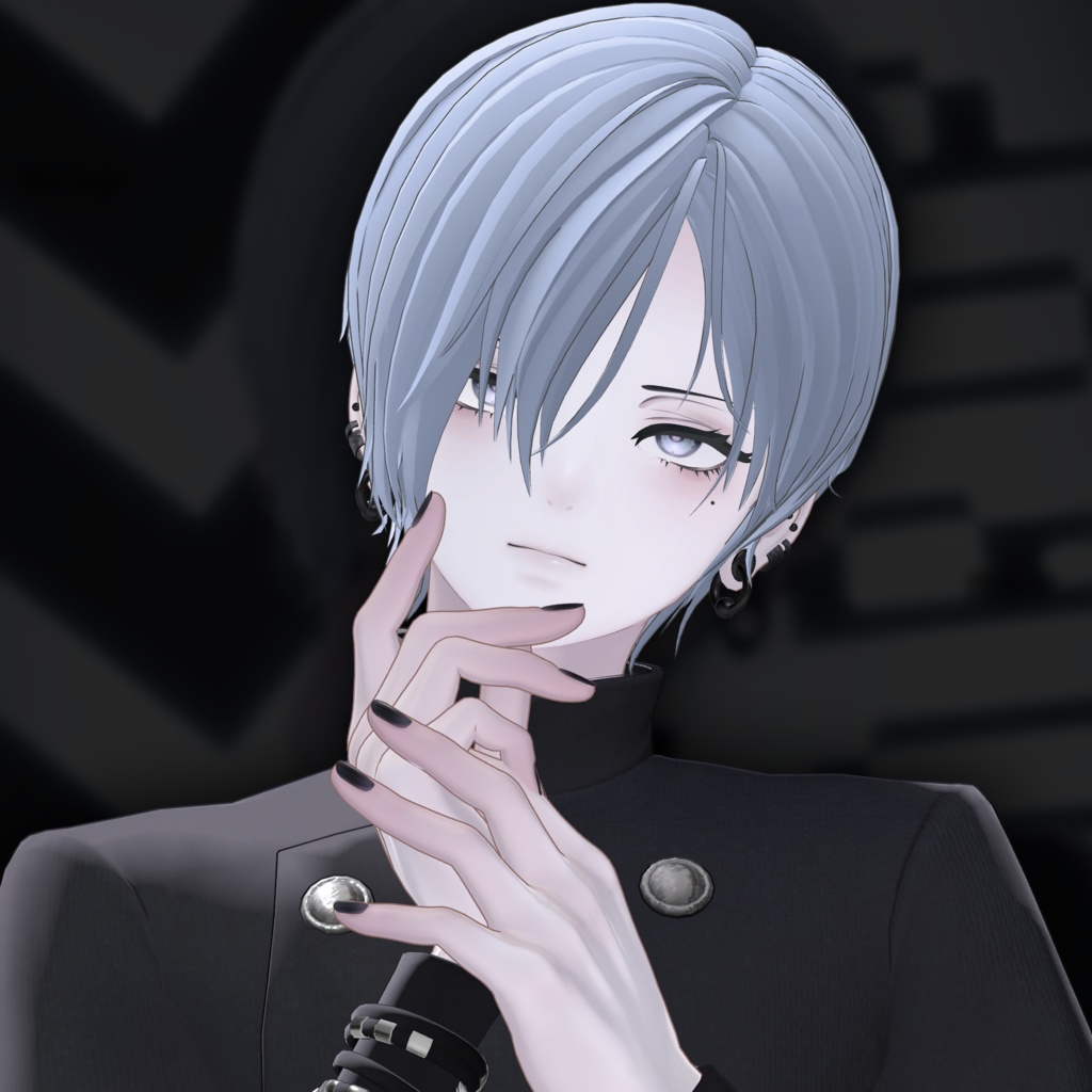 【6avatar】Drop Short Hair 【VRChat】