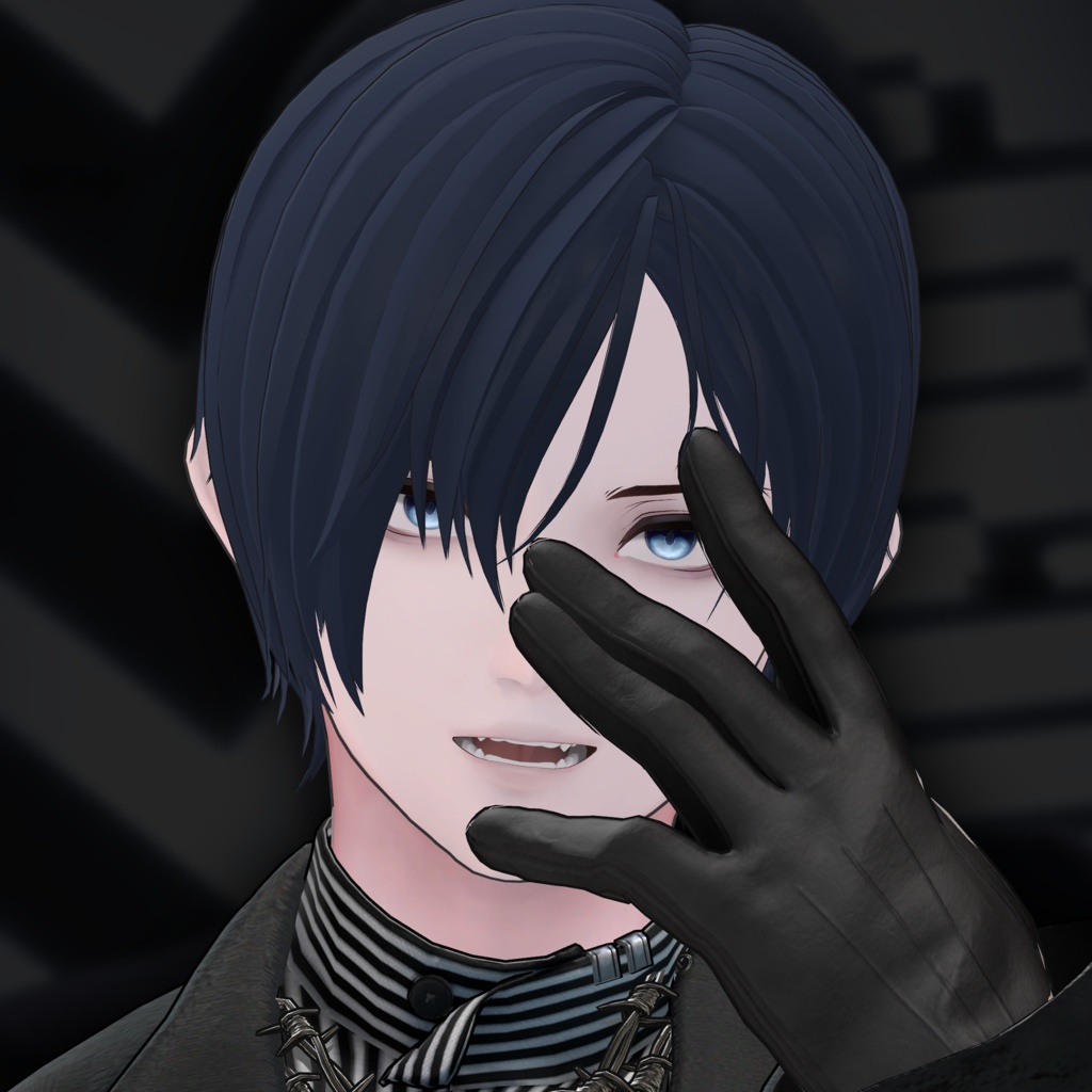 【6avatar】Drop Short Hair 【VRChat】