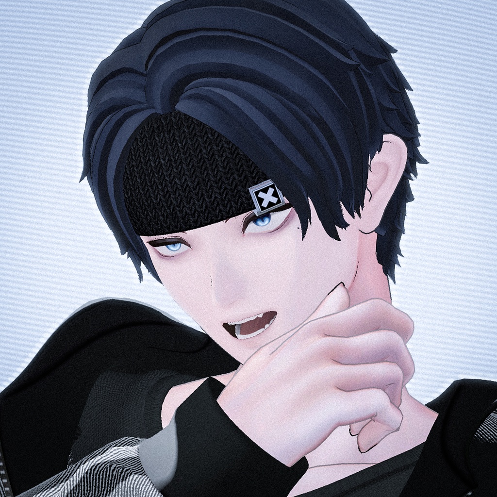 【2way-6Avatar】Phia Perm Hair【VRChat】