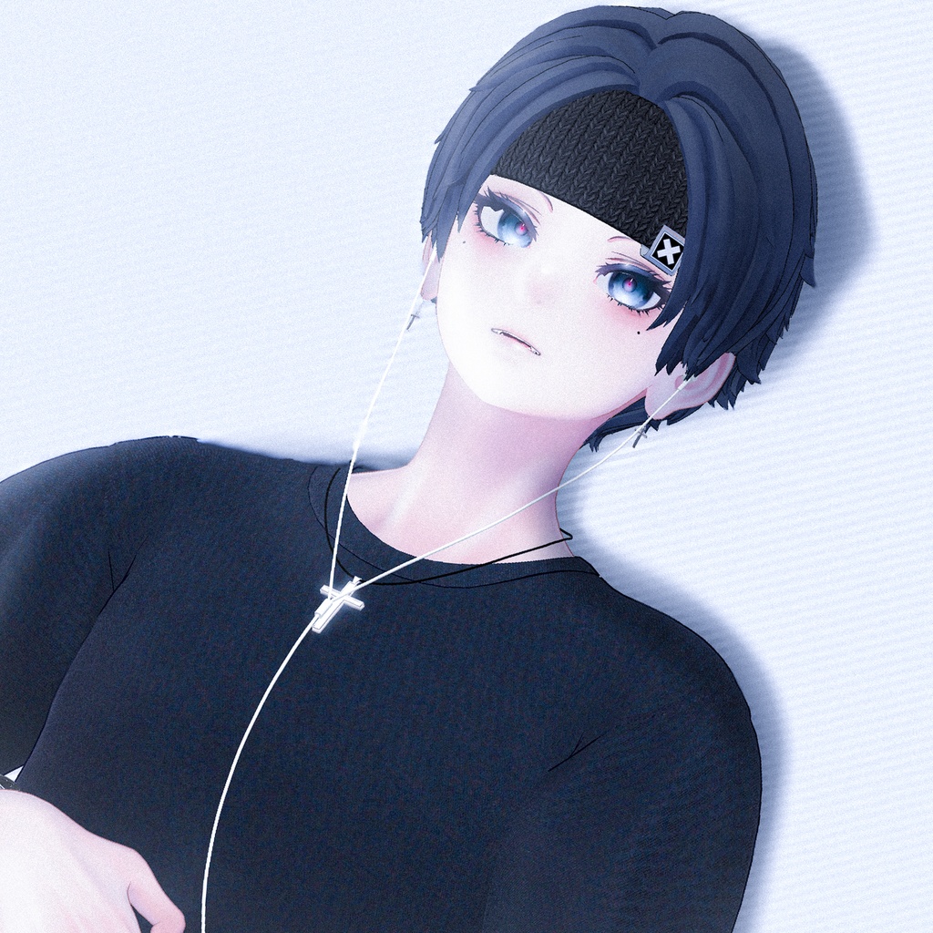 【2way-6Avatar】Phia Perm Hair【VRChat】