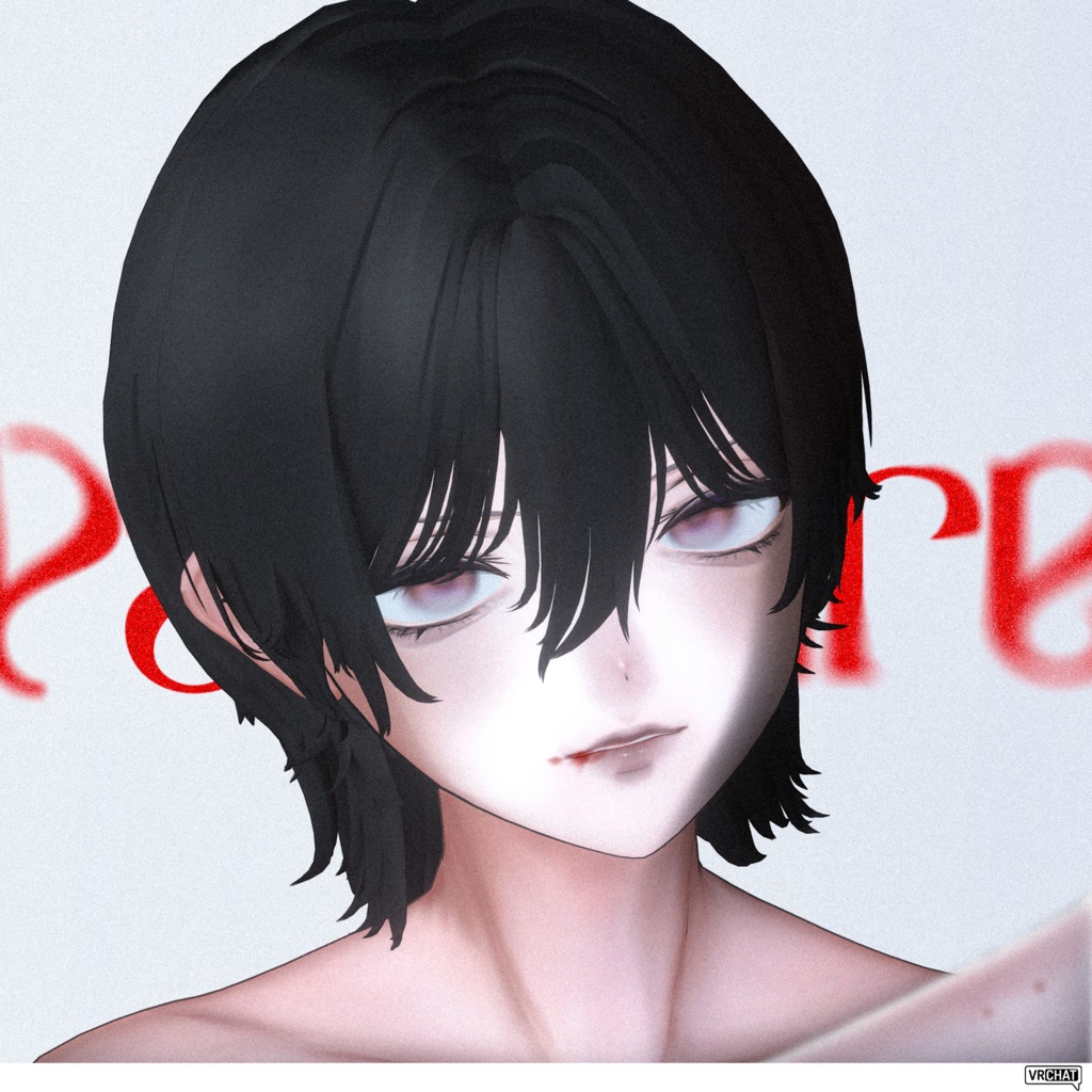 【6avatar】VAMPIRE Hair【VRChat】