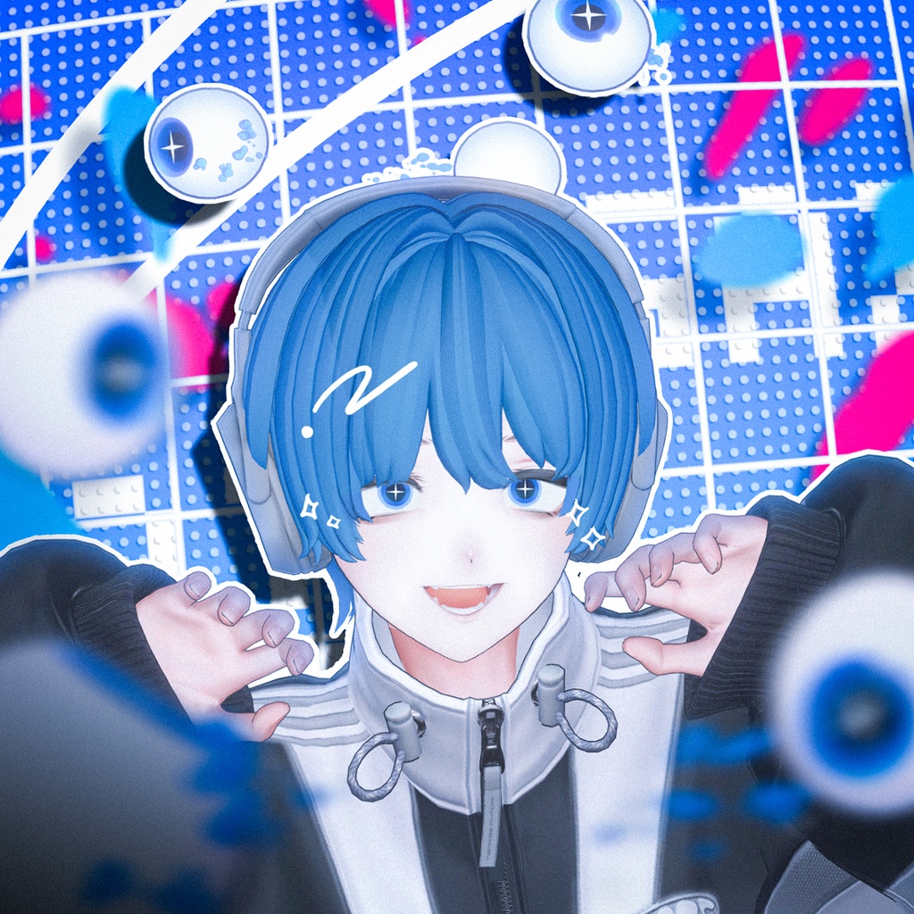 【アニメーション付き】Gaze Halo【VRChat】