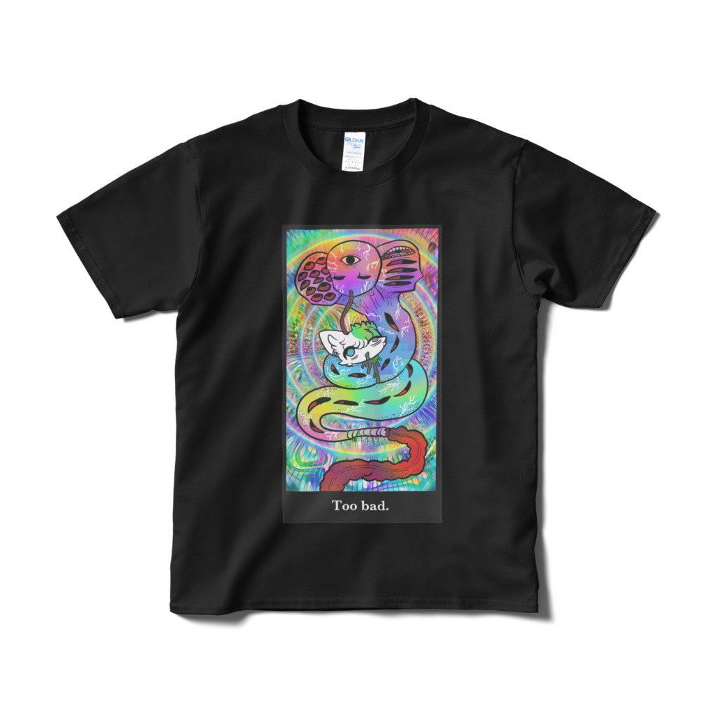 にゃおーれ キセルToobad Tシャツ