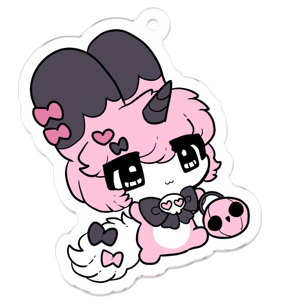 にゃおーれハロウィン2022 うさだ アクリルキーホルダー