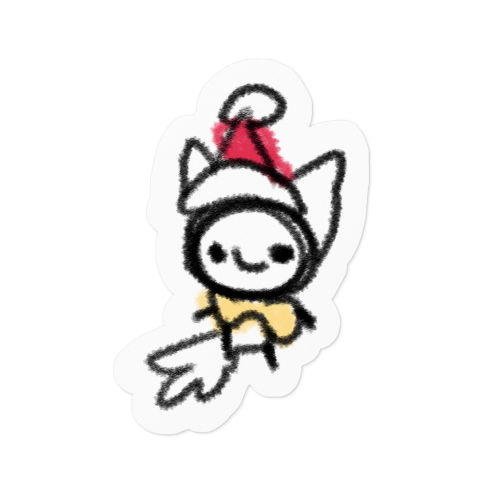 にゃおーれクリスマス2022 にゃお ステッカー