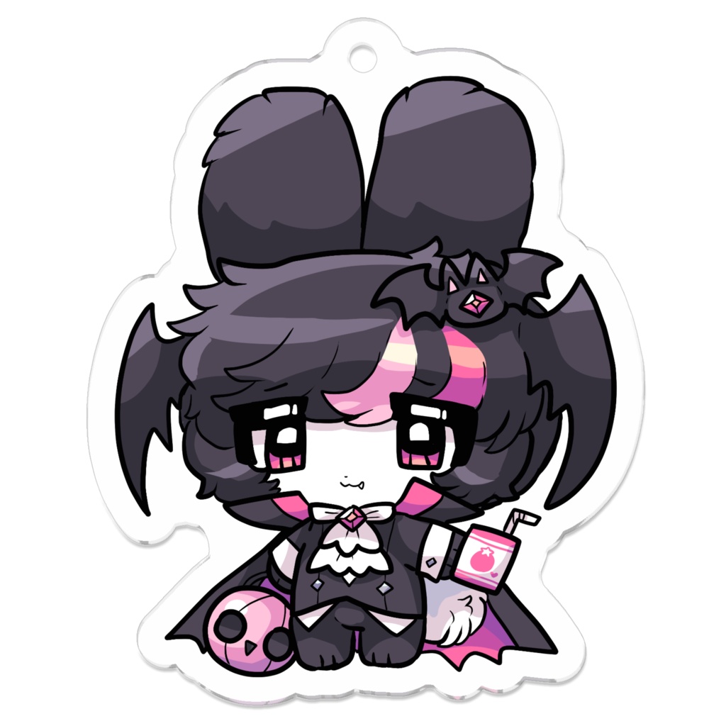 にゃおーれハロウィン2023 うさだ アクリルキーホルダー